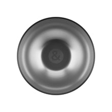 Load image into Gallery viewer, Braids & Freckles • Magnetic Stainless Bowl • Black