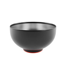 Load image into Gallery viewer, Braids &amp; Freckles • Magnetic Stainless Bowl • Black
