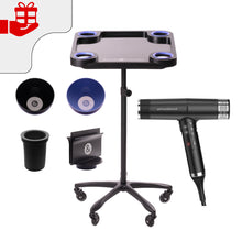 Load image into Gallery viewer, Braids &amp; Freckles • GA.MA Tray Set Black
