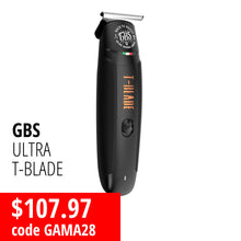 Load image into Gallery viewer, GA.MA Professional GBS Ultra T-Blade Clipper
