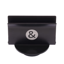 Load image into Gallery viewer, Braids &amp; Freckles • Magnetic B Holder • Black
